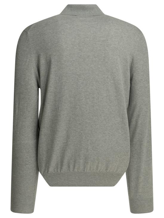 26SS 브루넬로 쿠치넬리 니트 폴로 셔츠 M29800135CY162 - BRUNELLO CUCINELLI