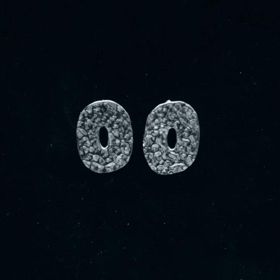  스튜디오 솔리즈 이어링 오호 스털링 실버 귀걸이