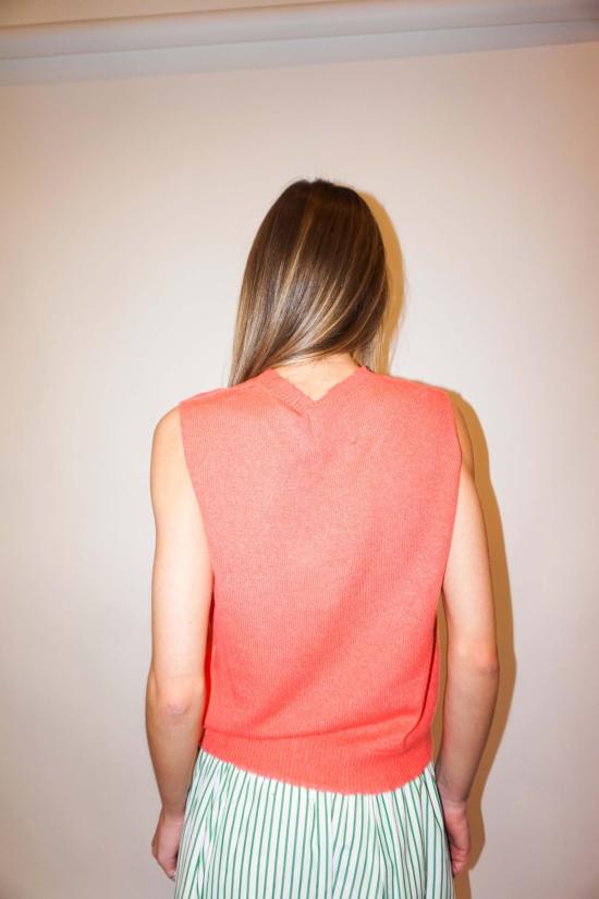  점퍼 원투쓰리포 민소매 티셔츠 점퍼 1234 디스트레스드 탱크탑 - JUMPER 1234