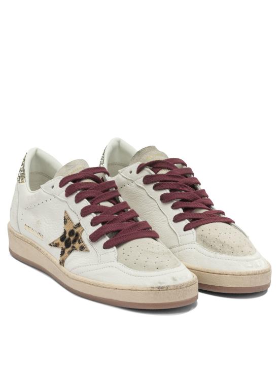 26SS 골든구스 포니 레오파드 스타 볼스타 스니커즈 GWF00117 F008068 12382 WHITE DOM - GOLDEN GOOSE