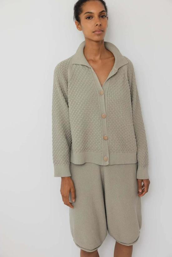  울 하이드 가디건 텍스처드 - WOL HIDE