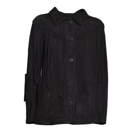 26SS BLUSOTTO 가죽 자켓 P832CAMOSCIO NERO Black