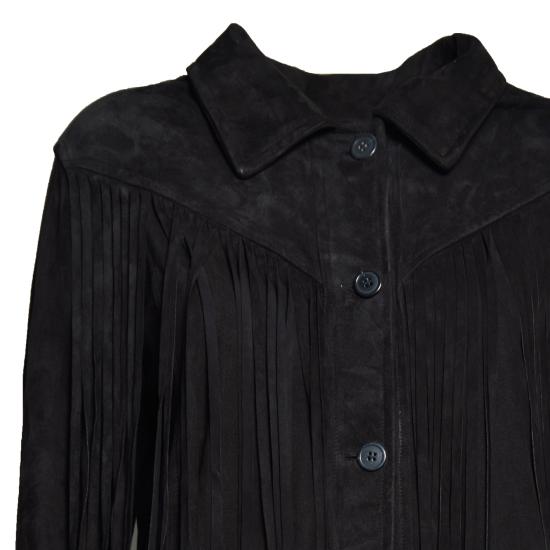 26SS BLUSOTTO 가죽 자켓 P832CAMOSCIO NERO Black - OTHER BRANDS