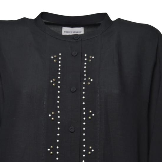 26SS 프론트 스트릿 블라우스 37046 02 Black - FRONT STREET 8