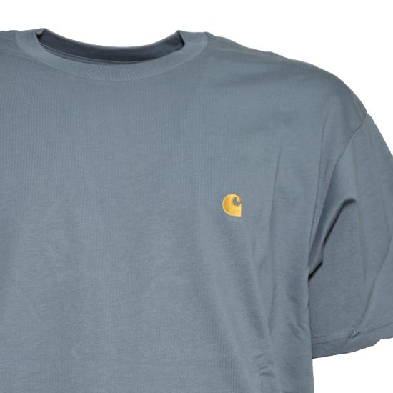 26SS 칼하트 WIP 숏슬리브 체이스 티셔츠 I026391 3LPXX Blue - CARHARTT WIP