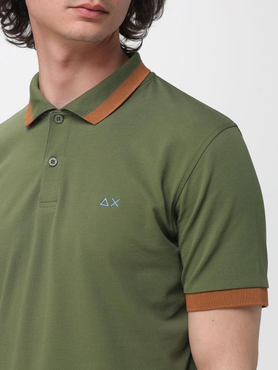 26SS 썬 68 폴로 티셔츠 A36112 37 Green - SUN 68