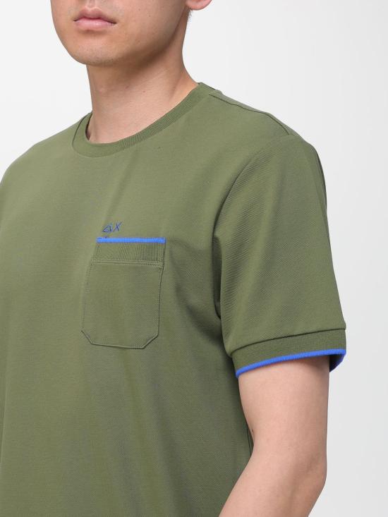 26SS 썬 68 반팔 티셔츠 T36119 37 Green - SUN 68