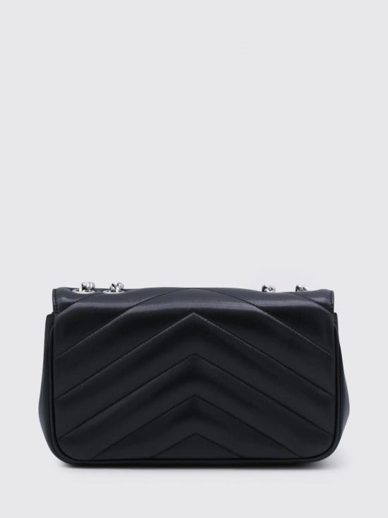 26SS 생로랑 루루 스몰 마테라쎄 램스킨 숄더백 801437AAE4Y 1000 Black - SAINT LAURENT