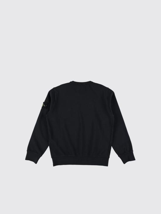 26SS [키즈] 스톤 아일랜드 풀오버 6100017S0040 V0029 Black - STONE ISLAND