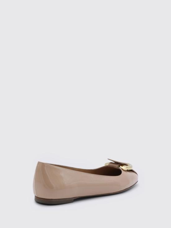 26SS 살바토레 페라가모 플랫 슈즈 01K989 790253 003 Biscuit - SALVATORE FERRAGAMO