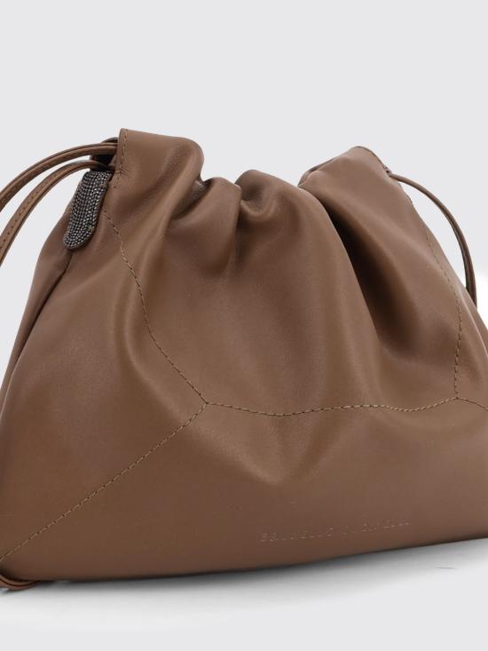 26SS 브루넬로 쿠치넬리 크로스백 MBXAD2808 C9357 Brown - BRUNELLO CUCINELLI