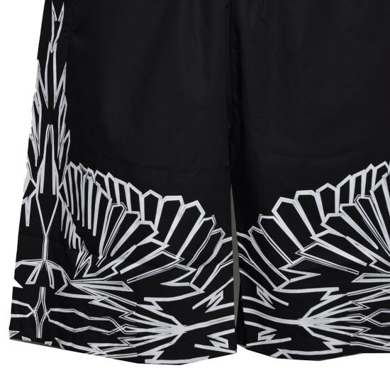 26SS 마르셀로 불론 숏팬츠 S6CMMABE012 110 Black - MARCELO BURLON