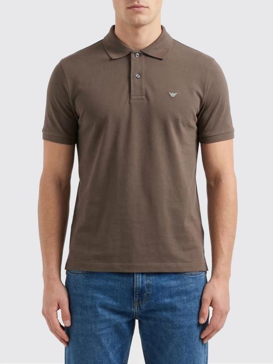 26SS 엠포리오 아르마니 폴로 티셔츠 EM005239AF10497 U6200 Brown