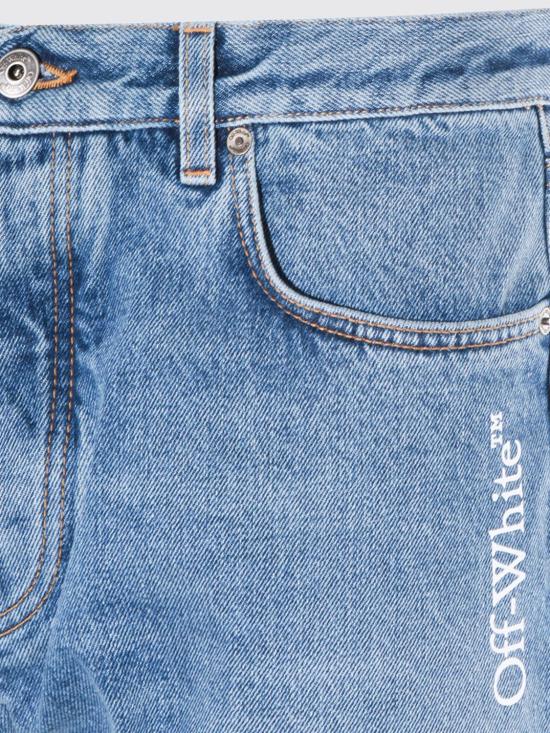 26SS 오프화이트 데님 팬츠 OMYA18JS26DEN002 4000 Blue - OFF WHITE