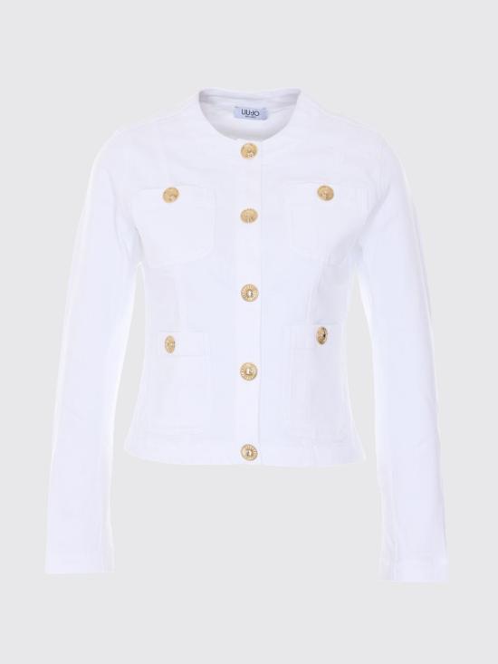 26SS 리우조 자켓 UA6260D0275 11111 White - LIU JO