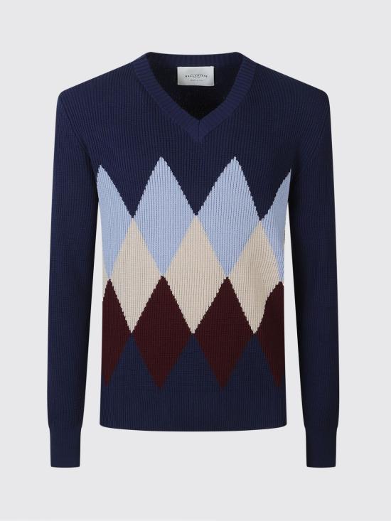 26SS 발렌타인 스웨터 B2P00114C05 93565 Blue - BALLANTYNE