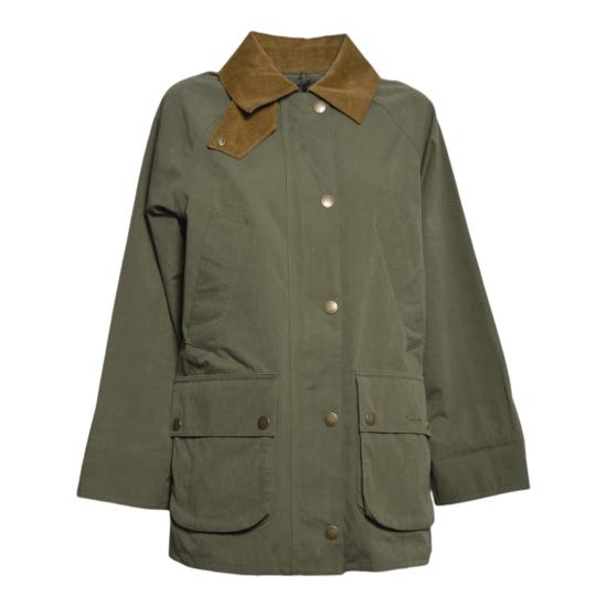 26SS 바버 코트 261MLCA0376LCA OL52 Verde Oliva