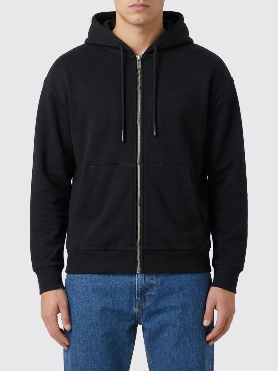 26SS 44레이블 후드 티셔츠 B0030577F583 P396 Black