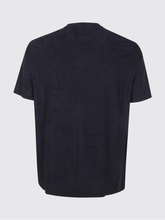 26SS 엠포리오 아르마니 반팔 티셔츠 EM004644AF23458 FC333 Black - EMPORIO ARMANI