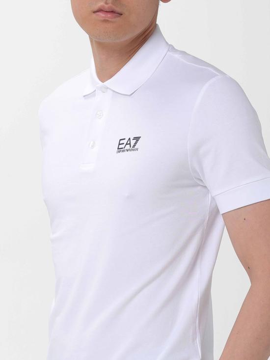 26SS 엠포리오 아르마니 폴로 티셔츠 8NPF14PJVQZ 1100 White - EMPORIO ARMANI