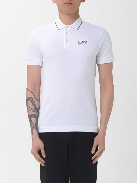 26SS 엠포리오 아르마니 폴로 티셔츠 8NPF16PJVUZ 1100 White
