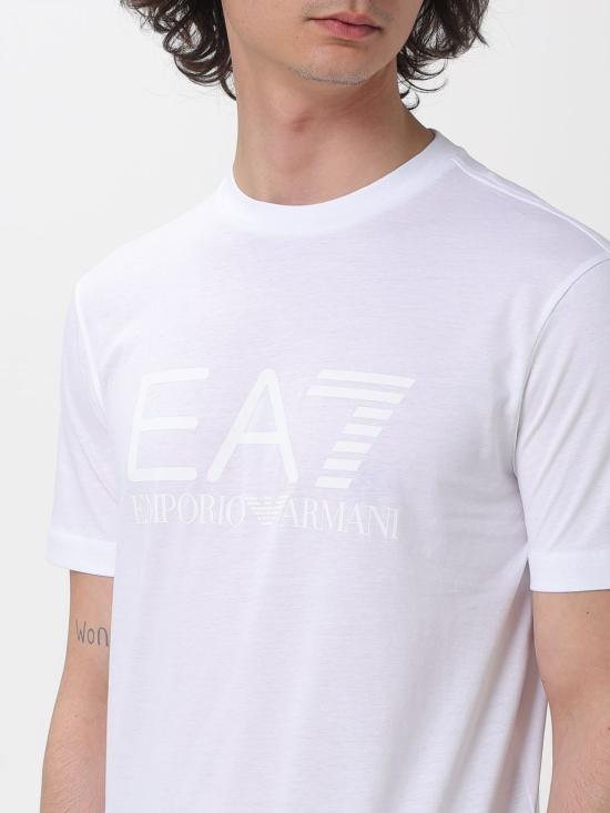 26SS 엠포리오 아르마니 반팔 티셔츠 7M001412AF22264 M0213 White - EMPORIO ARMANI