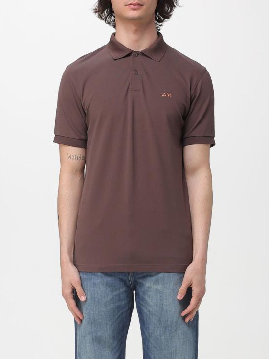 26SS 썬 68 폴로 티셔츠 A36115 08 Brown