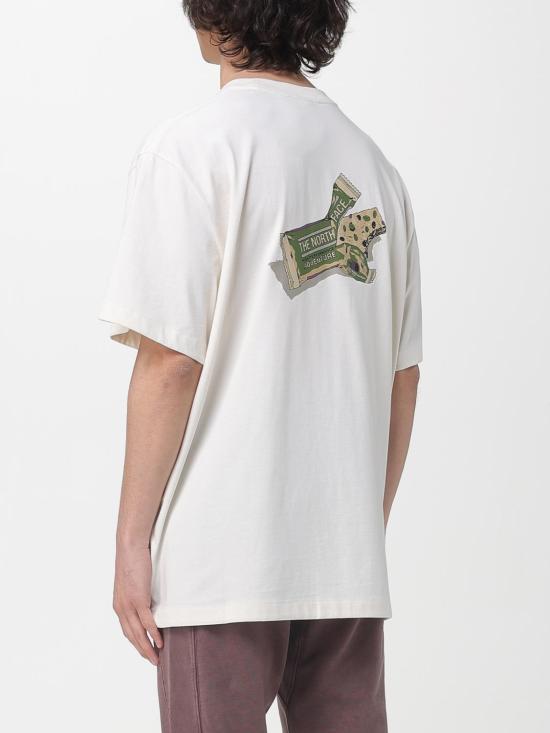 26SS 노스페이스 반팔 티셔츠 NF0A8GB4 QLI1 Beige - NORTH FACE