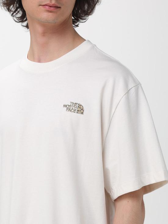 26SS 노스페이스 반팔 티셔츠 NF0A8GB4 QLI1 Beige - NORTH FACE