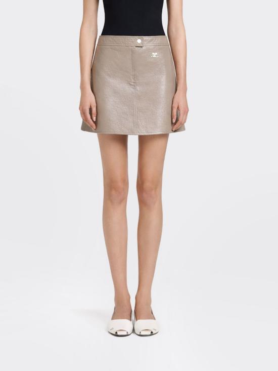 26SS 쿠레쥬 스커트 223CJU001VY0014 1099 Brown