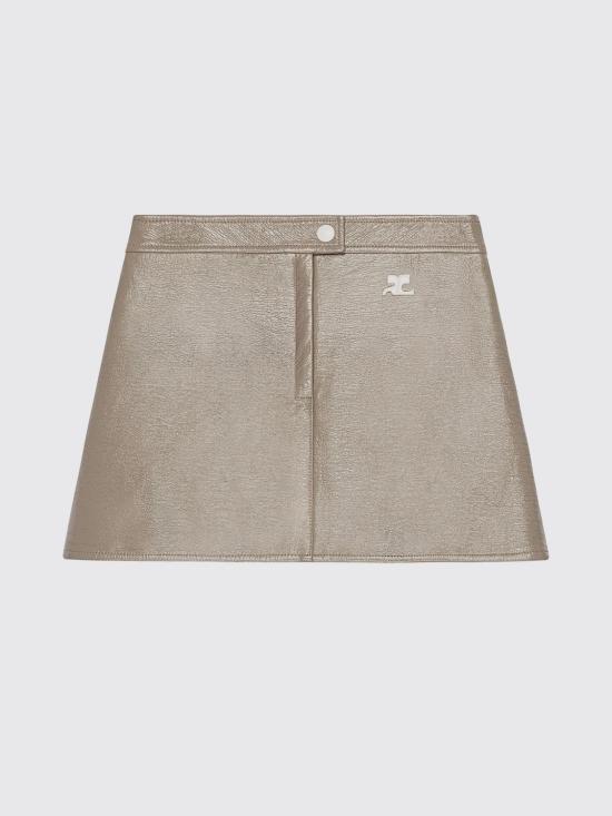 26SS 쿠레쥬 스커트 223CJU001VY0014 1099 Brown - COURREGES