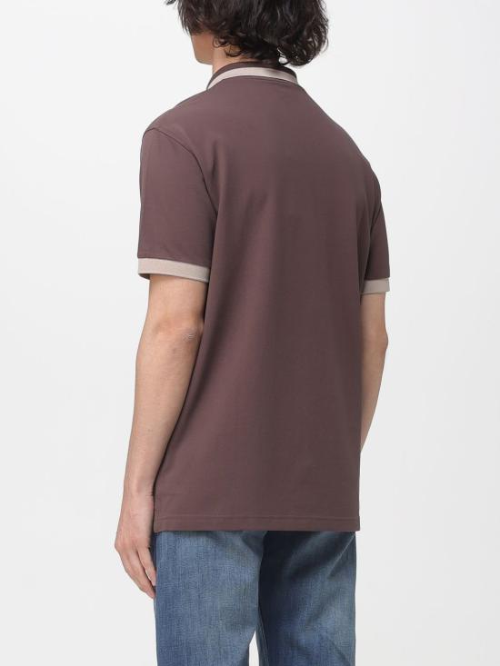 26SS 썬 68 폴로 티셔츠 A36112 08 Brown - SUN 68