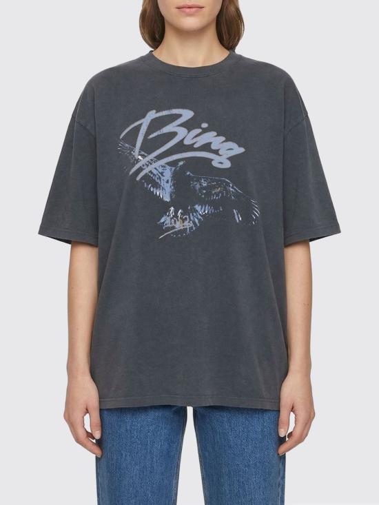 26SS 애니빙 반팔 티셔츠 A0812386 WBL1 Black