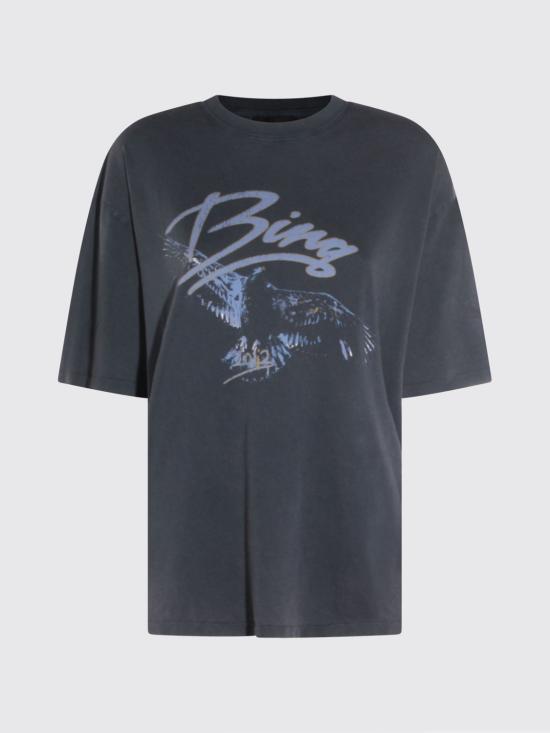 26SS 애니빙 반팔 티셔츠 A0812386 WBL1 Black - ANINE BING