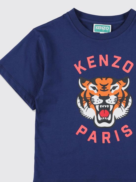 26SS [키즈] 겐조 티셔츠 K61676 84N Blue - KENZO