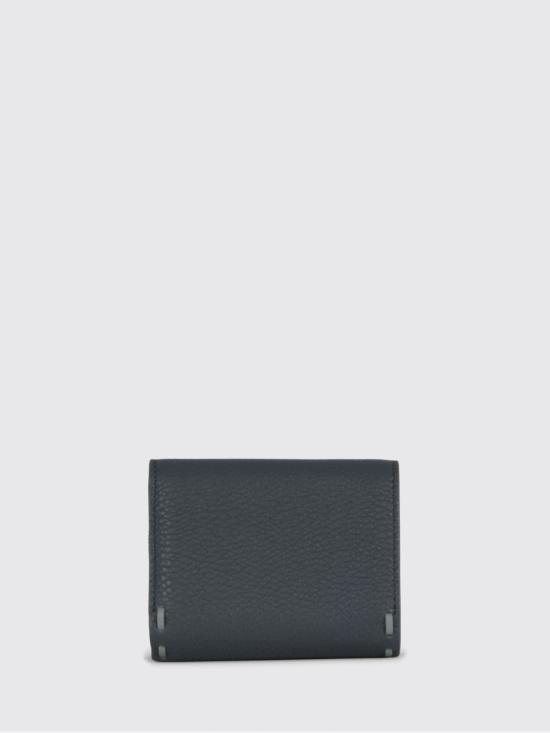 26SS 펜디 지갑 8M0499AURN F1VFI Gnawed Blue - FENDI