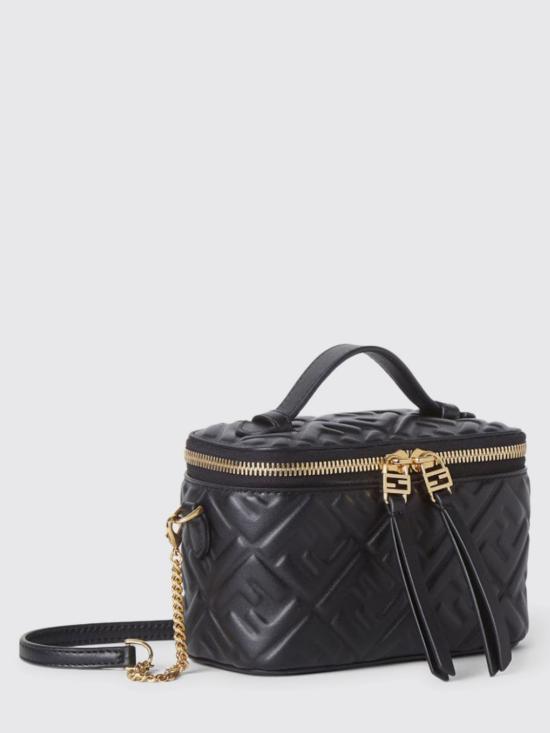 26SS 펜디 배니티 FF 모티프 나파 레더 미니백 8BS108AAJD F0KUR Black - FENDI