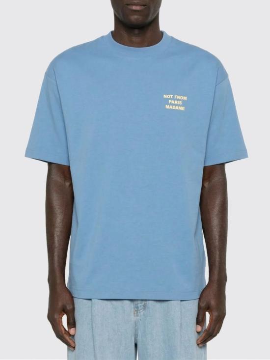 26SS 드롤드무슈 반팔 티셔츠 KTS203CO002ATBL ATLANTIC Blue