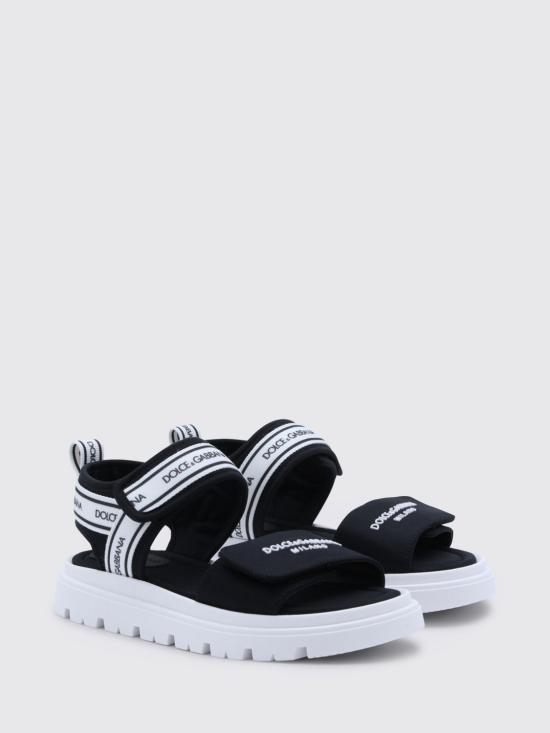 26SS [키즈] 돌체앤가바나 슈즈 DA5249AE928 89690 Black - DOLCE & GABBANA