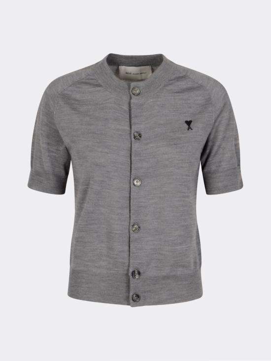 26SS 아미 스웨터 FKC387KN00390 504 Grey - AMI