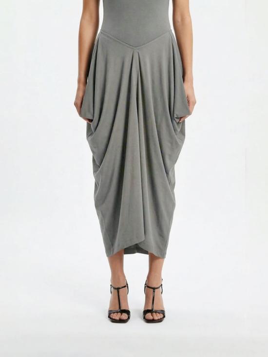 26SS 쉐르 스커트 JUP0898GOA BLE04 Grey