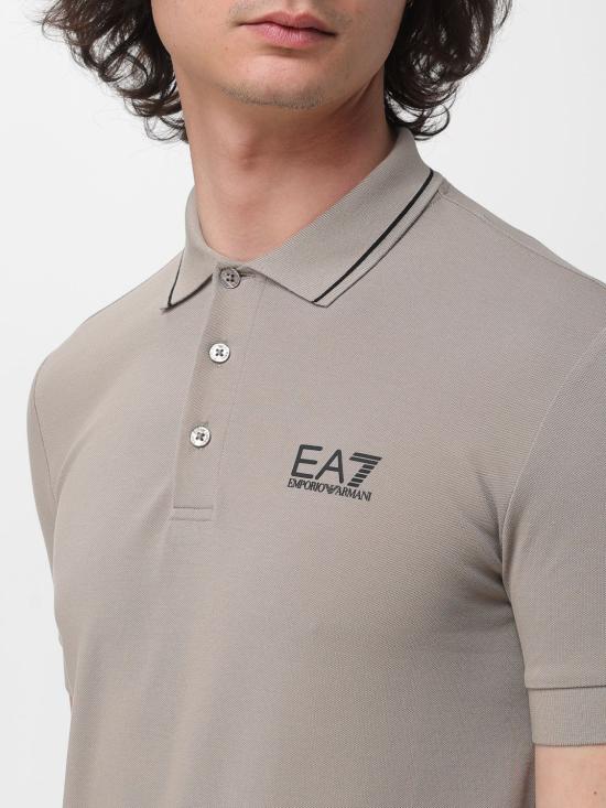 26SS 엠포리오 아르마니 폴로 티셔츠 8NPF16PJVUZ U6167 Dove Grey - EMPORIO ARMANI