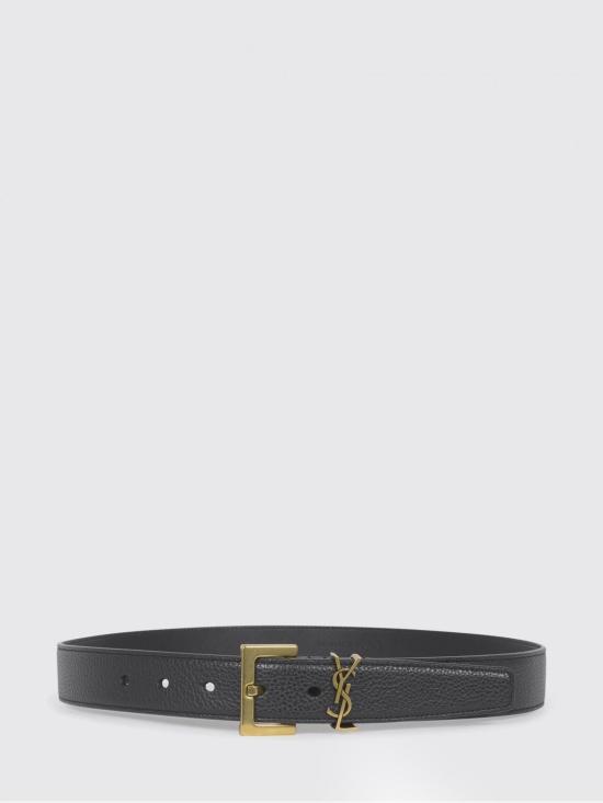 26SS 생로랑 레귤러 벨트 634437DTI0W 1000 Black