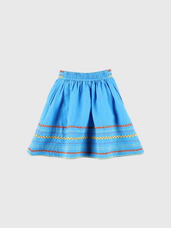 26SS [키즈] 스텔라 맥카트니 스커트 TY7B21Z0138 673 Blue - STELLA MCCARTNEY