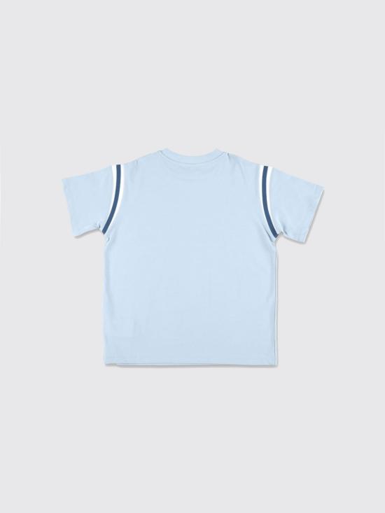 26SS [키즈] 스텔라 맥카트니 티셔츠 TY8R61Z0434 61E Blue - STELLA MCCARTNEY