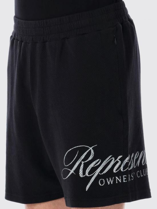 26SS 리프레젠트 숏팬츠 OCM41247 001 Black - REPRESENT