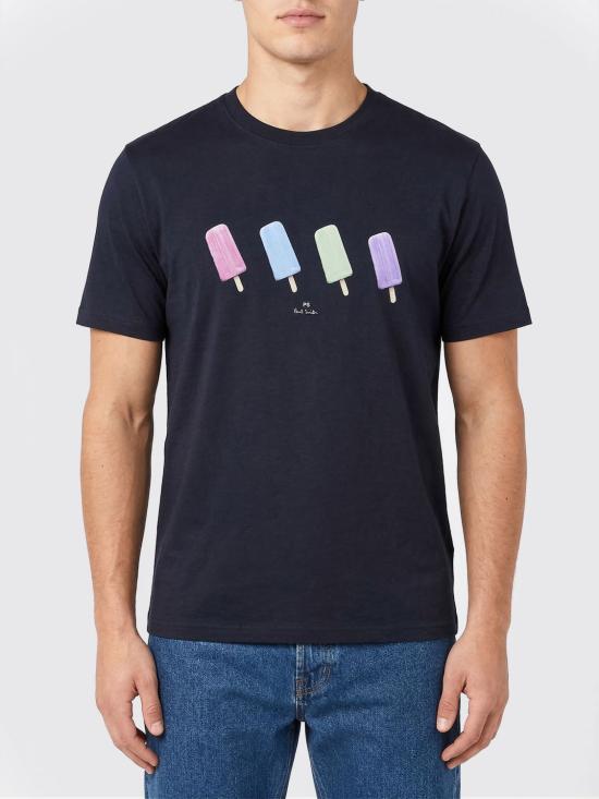 26SS 폴 스미스 지브라 패치 반팔 M2R011RVP5780 79 Black