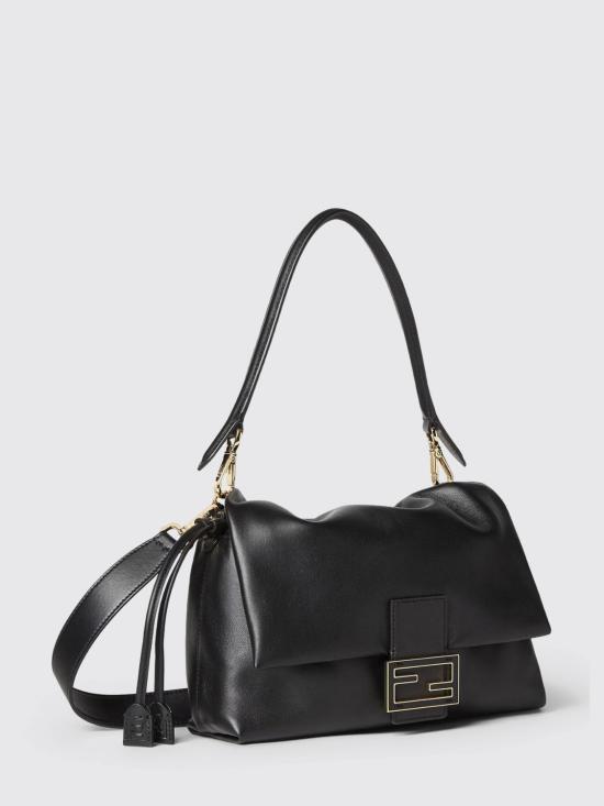 26SS 펜디 맘마백 미디엄 8BR833AQ0D F0KUR Black - FENDI