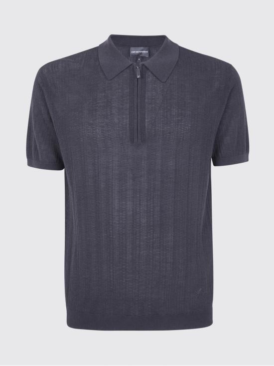 26SS 엠포리오 아르마니 폴로 티셔츠 EM004305AF23761 O8021 Grey 1 - EMPORIO ARMANI