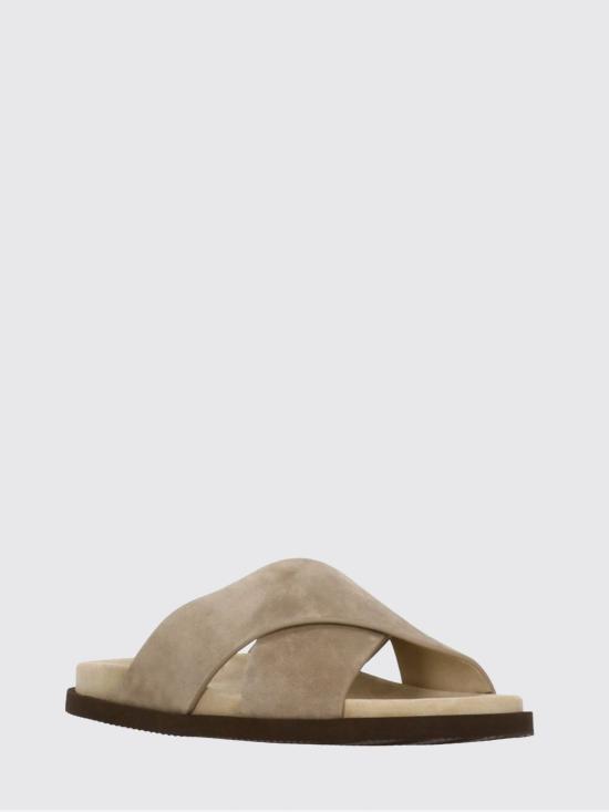 26SS 브루넬로 쿠치넬리 샌들 MZUSOLY327 CVQ06 Brown - BRUNELLO CUCINELLI